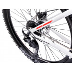 Horský bicykel ROMET RAMBLER R7.2 CS 2024 L Bielo-červeno-čierna